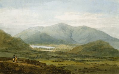 Skiddaw depuis la vallée de Newlands, lac Bassenthwaite au loin - Joseph Mallord William Turner